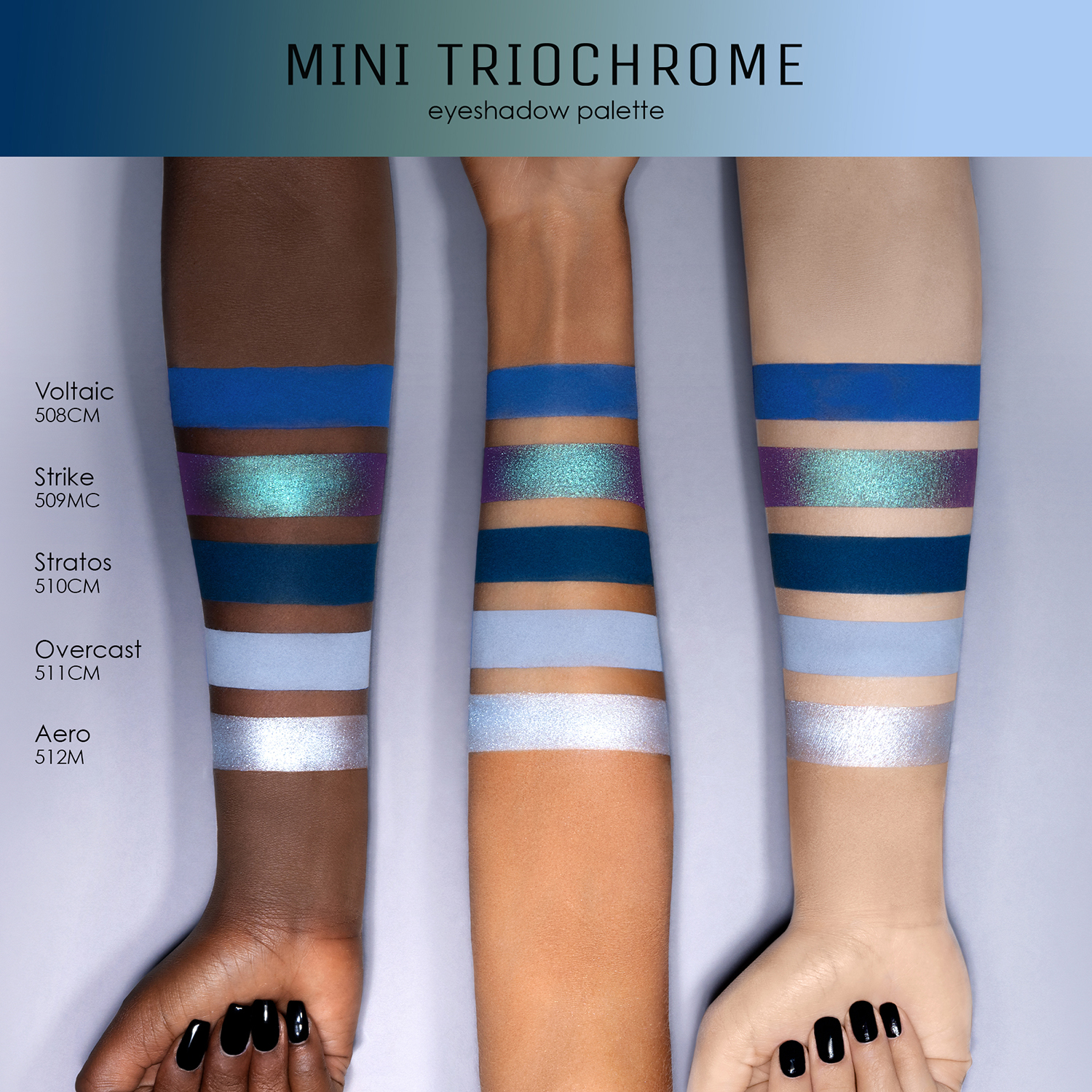 MINI TRIOCHROME EYESHADOW PALETTE (MINI PALETA DE SOMBRAS PARA OJOS)